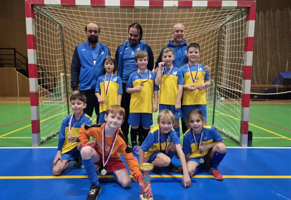 Mladší přípravka slaví zlato z Ruzyně!!!