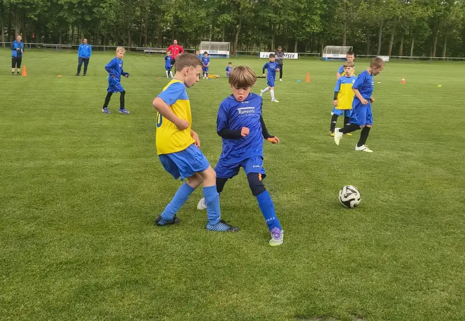 Mladší přípravka body nikomu nenechala
