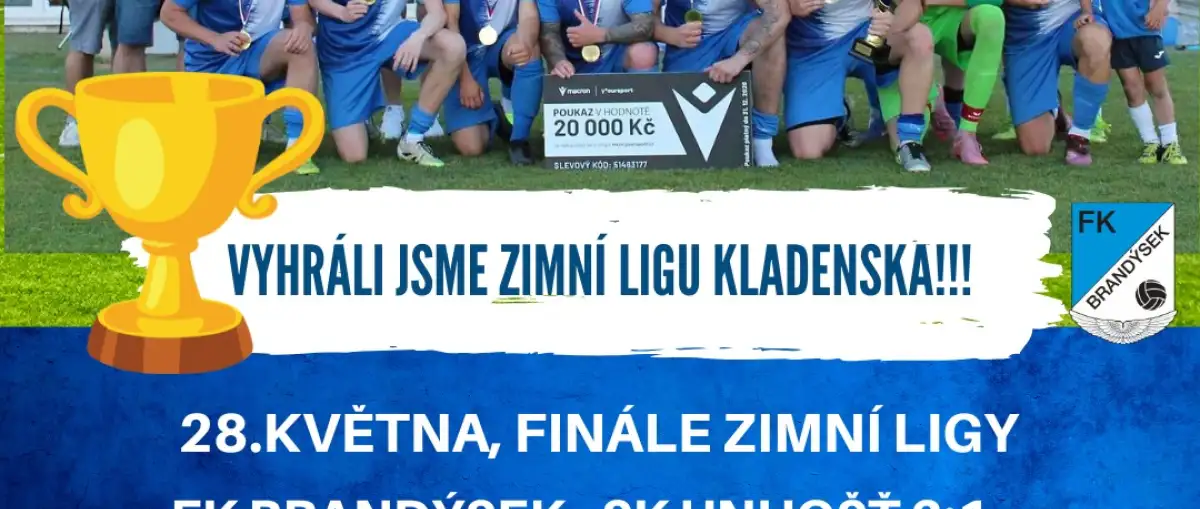 Brandýsek vyhrál zimní ligu!!!